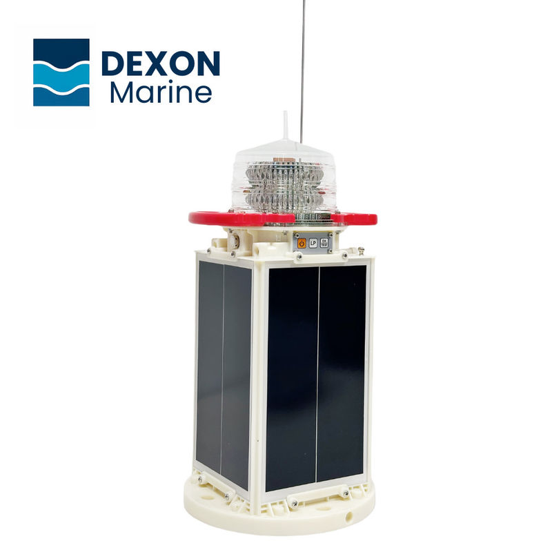 All In One 5-8nm Visibility AIS Solar Marine Lanterns LED Navigation Lantern IP68 Waterproof