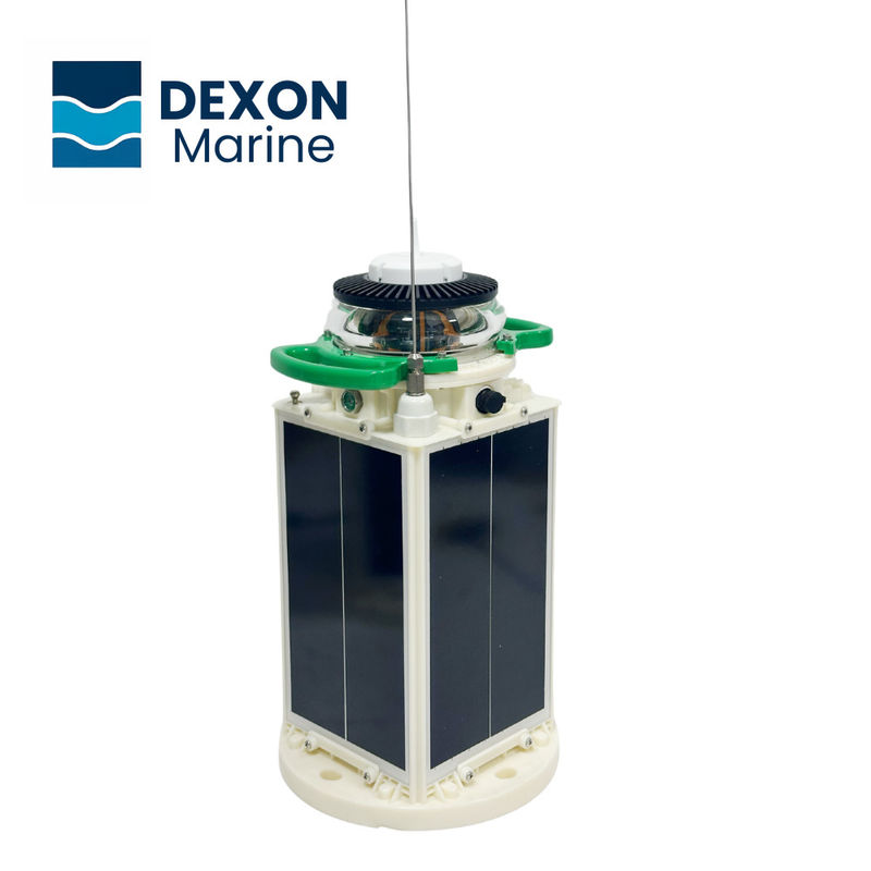 Fully Integrated Solar Powered Marine Navigation Lantern Light AIS AtoN For Fixed Beacons