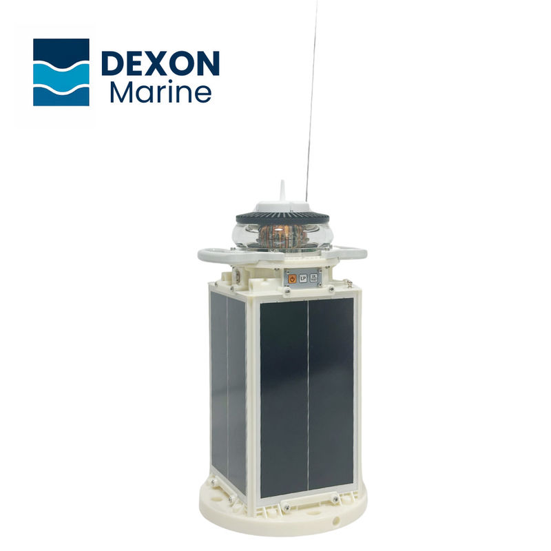 Fully Integrated Solar Powered Marine Navigation Lantern Light AIS AtoN For Fixed Beacons