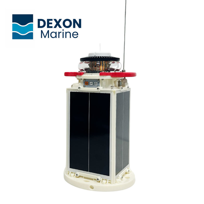 Fully Integrated Solar Powered Marine Navigation Lantern Light AIS AtoN For Fixed Beacons