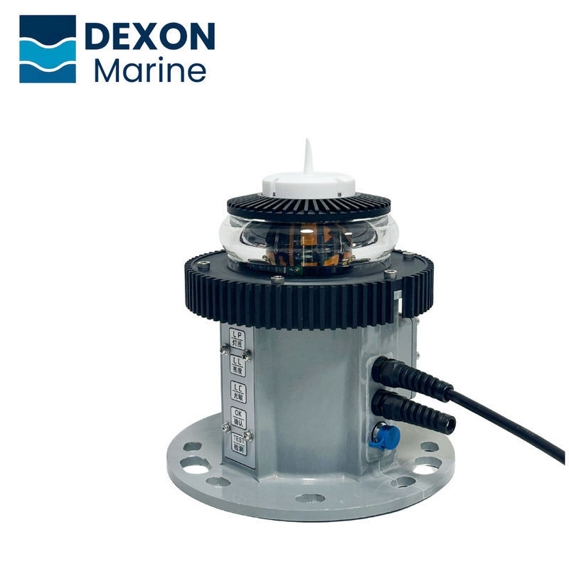 20NM Range IP68 Shore Based LED Navigation Lantern Light With Real AIS Aton System