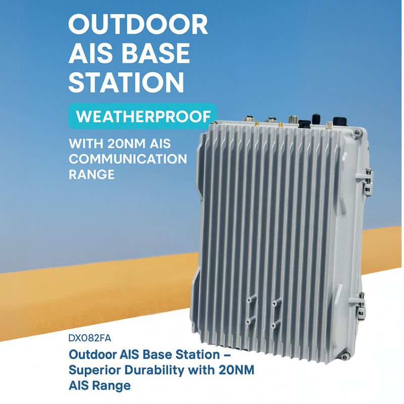 Waterproof AIS Base Station FRP Anti Corrosion Housing 24/7 Operation