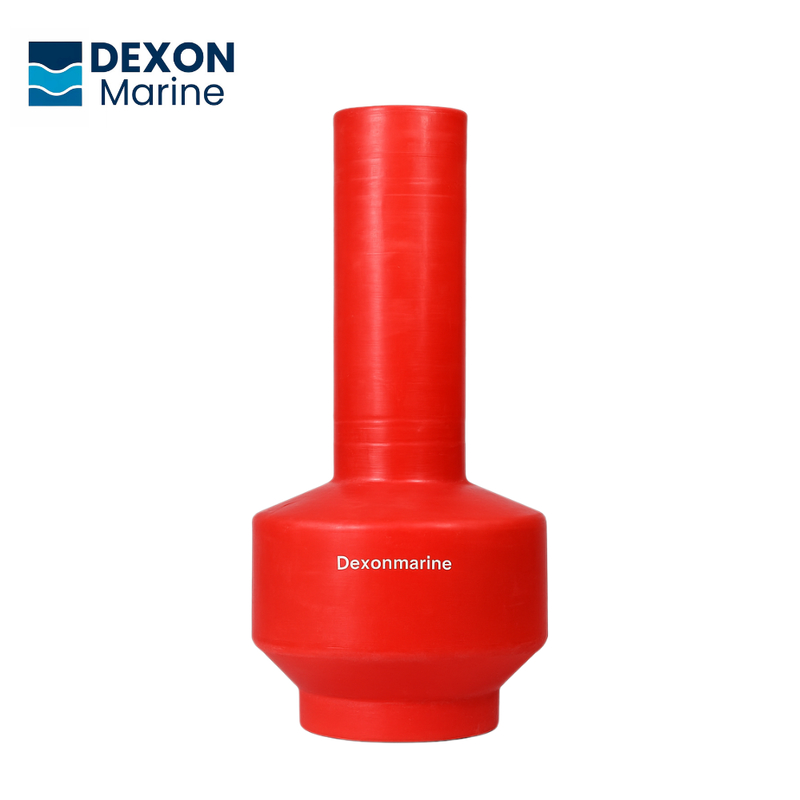 700mm Polyethylene Marine Navigation Buoy Floating Channel Marker with Optional Solar LED Light