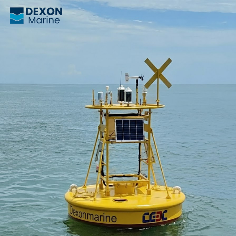 Smart Intelligent Buoy 3-meter smart buoy combining navigation safety and real-time ocean monitoring Integrated Navigation and Ocean Monitoring System for Real-Time Maritime Data