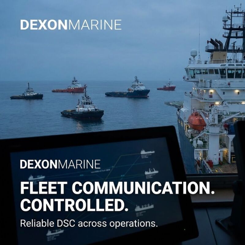 Class B DSC VHF Marine Radio With Integrated GPS Positioning, Channel 70 Watch Keeping And MOB Alert Reception.