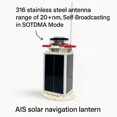 Maritime Safety 5nm Solar Powered Nav Lights AIS LED Navigation Light ...