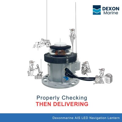 20NM Range AIS AtoN LED Navigation Lanterns IP68 SOTDMA Mode Screw Mounting